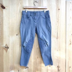Tuscany Equestrian Pants Gray Sz 34